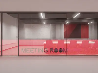 Meeting Room Design with KEYSHOT FILE 3D model