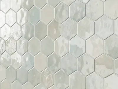 REGULAR HEXAGON Wall tiles 3D model