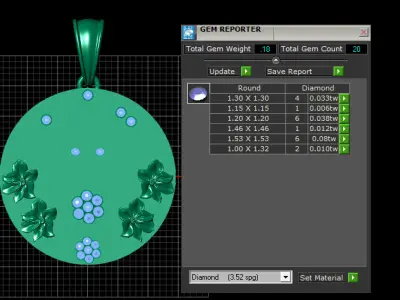 Starbucks pendant 3D   3D print model