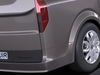 Generic Van 2016 3D model