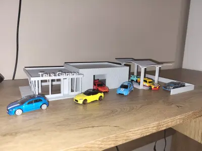 Tejs garage fast and furious 3D print model