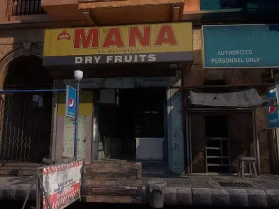 BURNSROAD GREEN BUILDING Low-poly 3D model