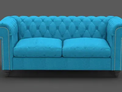 Chesterfield Sofa 3D model
