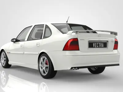 Opel Vectra B GSI 3D model