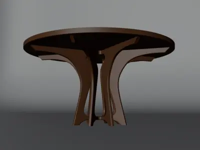 Modern Luxury Table 3D model