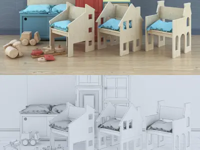 CHILDRENROOM  VOL1 3D model