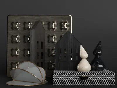 Decorative set A1 3D model