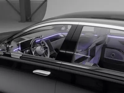 Mercedes S Class 2021 3D model