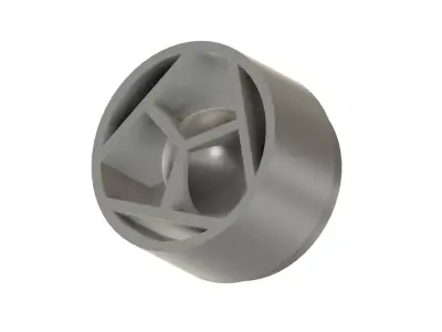 Volvo S40 engine cover rubber parts 1059366 3D print model