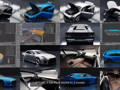 SHC MC 5 Car Pack Volume 3