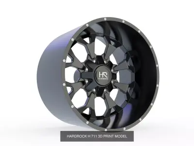 best seller hardrock wheels 3D Model Pack