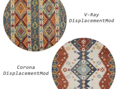 Rugs No 206 Low-poly 3D model