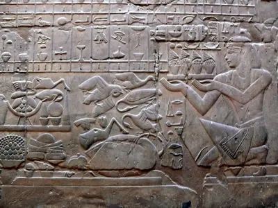 Pharaonic Tomb of Tutankhamen Low-poly 3D model