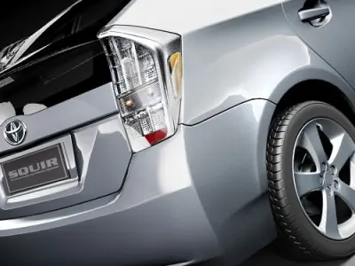 Toyota Prius 3D model