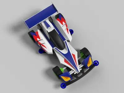 TOY CAR PLAYMOBILE 3D print model