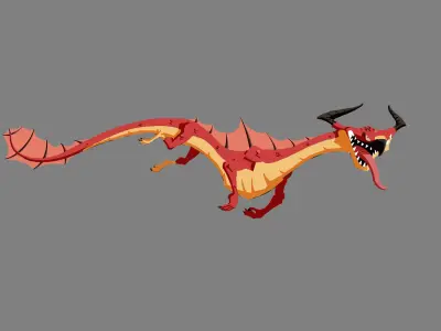 Dragon 3D model 18