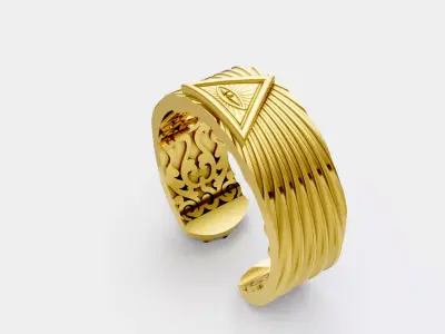 Mason Masonic Ring 3D print model