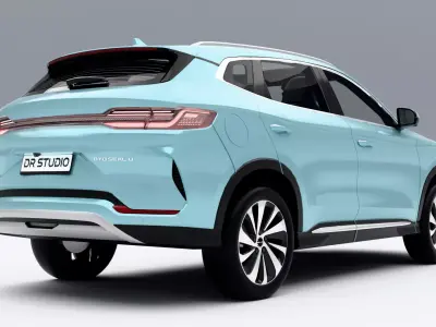 BYD Seal U 2024 Low-poly 3D model