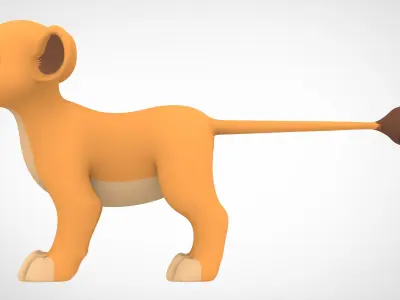 Kiara Cub 3D model