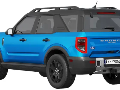 Bronco Sport 2025 3D model by zifir3d