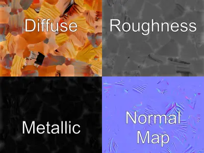 Flamingo Bird Natural Pink model pack Low-poly 3D model