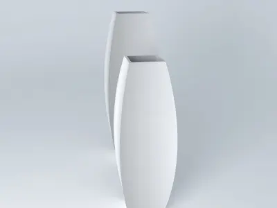 Glass vases Free 3D model purchase