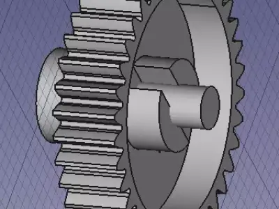  Gear 36 teeth Free 3D model