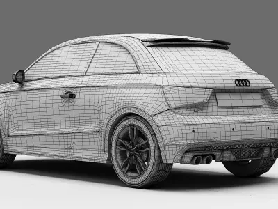Audi S1 3D model