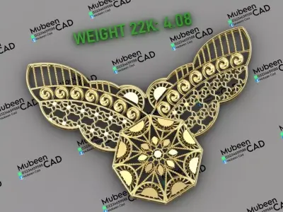 20 necklace There are 16 earring  3D print model