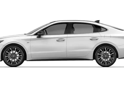 Hyundai Sonata N-Line 2020 3D model