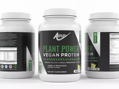 Protein Powder 3D model