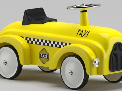 Toy Children Scooter Car 3D model