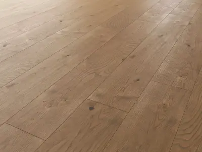 Wood floor Oak Estate NEW Sanded 3D model