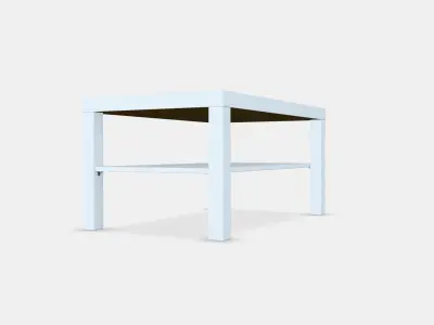 LACK Coffee table 1 Low-poly 3D model