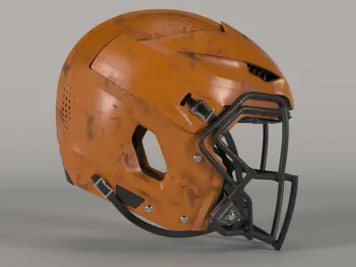 Vicis ZERO 2 Trench Football Helmet  3D model