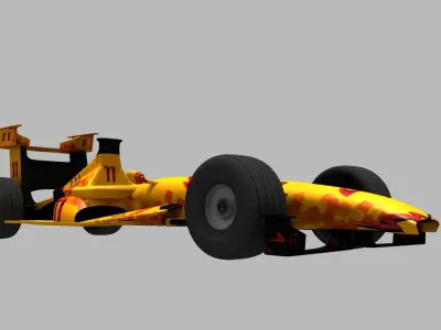 Formula Car 3D model