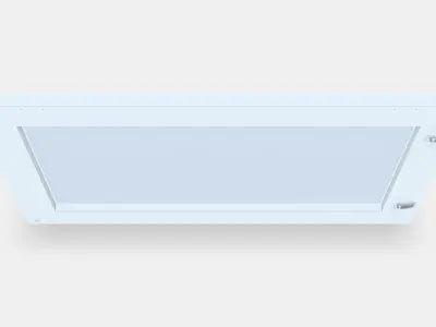 GLASSVIK Glass by 10 Low-poly 3D model