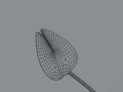 abstract portrait  3D model