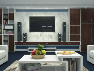 Room Interior 3D print model