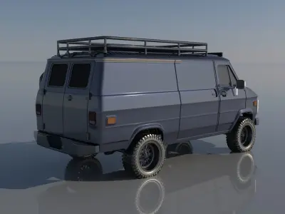 GMC Vandura 1983 3D print model