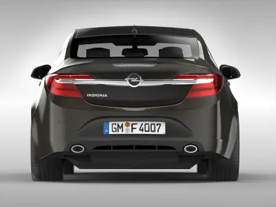 Opel Insignia 2014 3D model