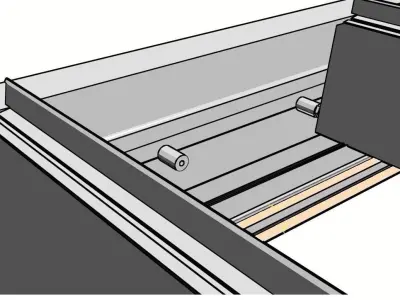 BIOCLIMATIC PERGOLA Low-poly 3D model
