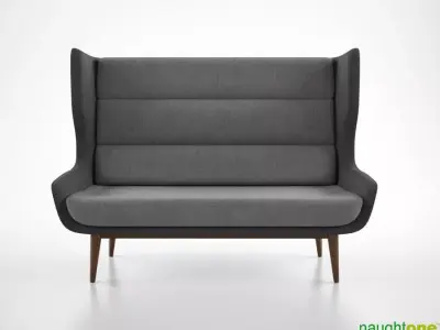 Naughtone Hush Sofa 3D model