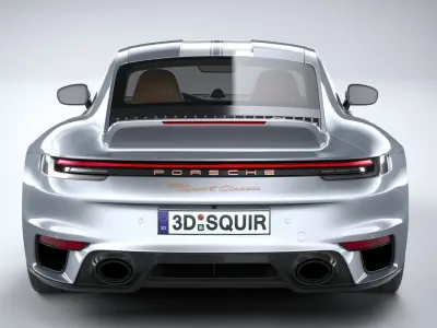 Porsche 911 Sport Classic 2023 3D model