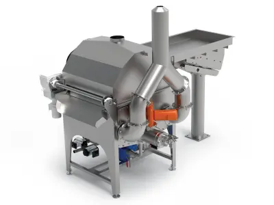 frying gas rotary 3D model