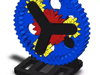 Planetary Gear 3D print model