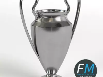 Sport trophy cup 3D model purchase
