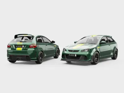 Proton Satria Neo Lotus  3D model