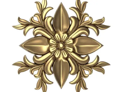  decorative pattern ready for 3D printing 3D model 59