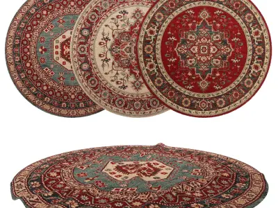 Rugs No 409 Low-poly 3D model